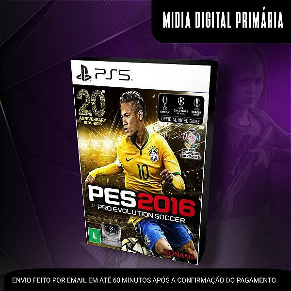 PES 2016 Ps5 Mídia Digital (Primária) (Retrocompatível)