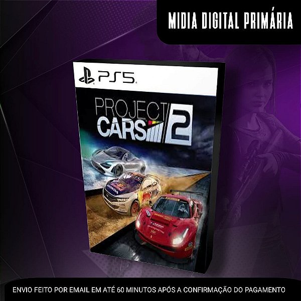 Project Cars 2 Ps5 Mídia Digital (Primária) (Retrocompatível)