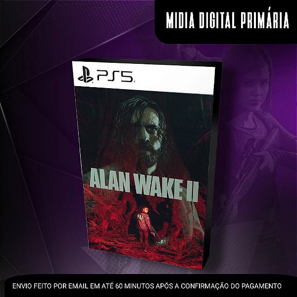 Alan Wake 2 Ps5 Mídia Digital (Primária)