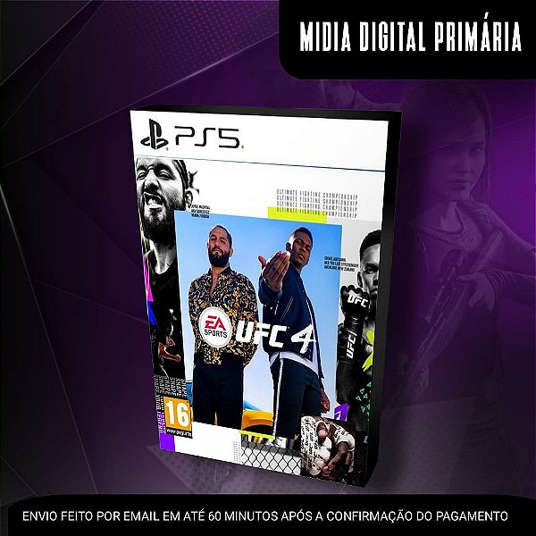 UFC 4 Ps5 Mídia Digital (Primária) (Retrocompatível)