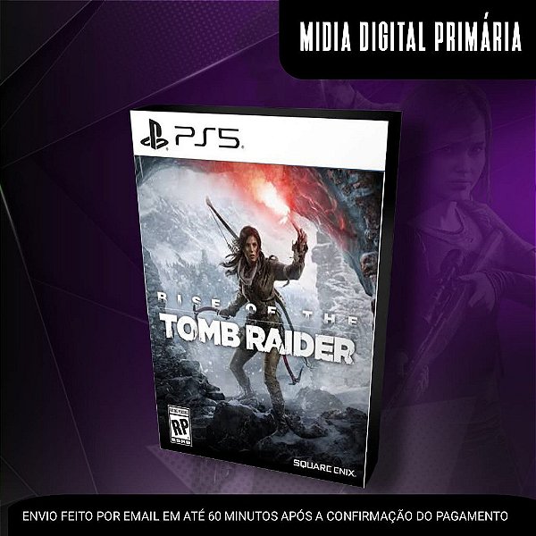Rise of the Tomb Raider Ps5 Mídia Digital (Primária) (Retrocompatível)