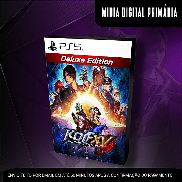 THE KING OF FIGHTERS XV Deluxe Edition Ps5 Mídia Digital (Primária)