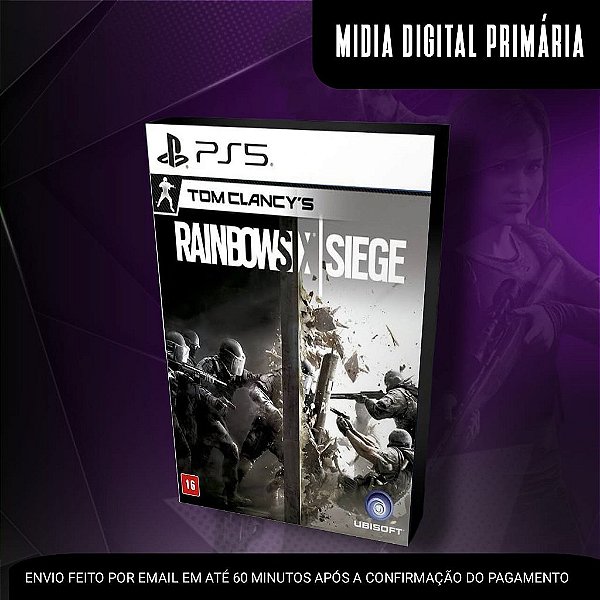 Tom Clancy's Rainbow Six Siege Ps5 Mídia Digital (Primária) (Retrocompatível)