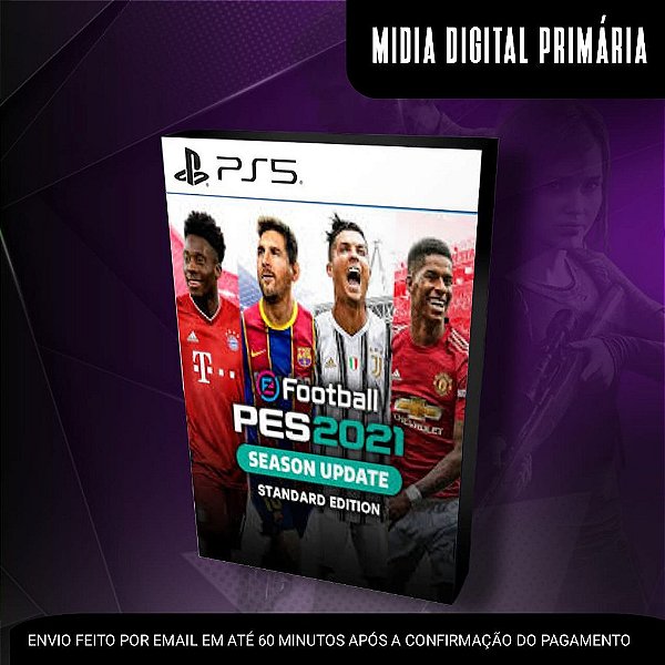 PES 2021 Ps5 Mídia Digital (Primária) (Retrocompatível)