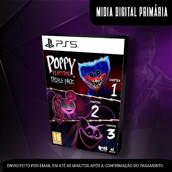 Poppy Playtime 1 + 2 + 3 Ps5 Mídia Digital (Primária)