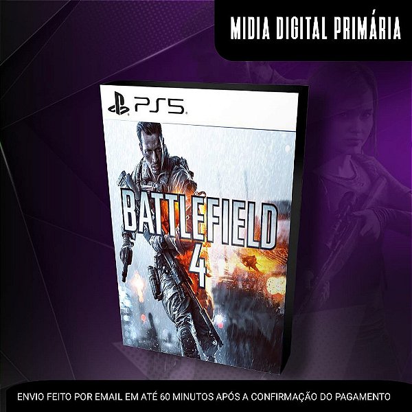 Battlefield 4 Ps5 Mídia Digital (Primária) (Retrocompatível)