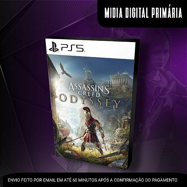 Assassin's Creed Odyssey Ps5 Mídia Digital (Primária) (Retrocompatível)