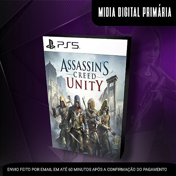 Assassin's Creed Unity Ps5 Mídia Digital (Primária) (Retrocompatível)