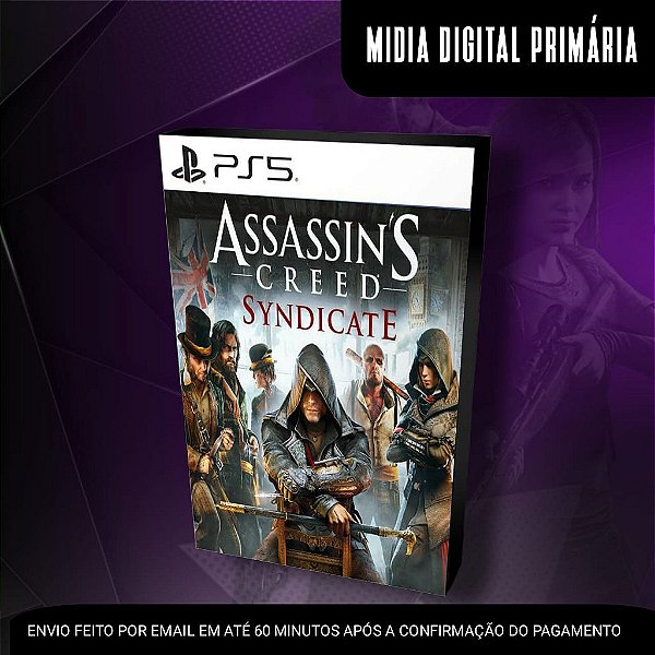 Assassin's Creed Syndicate Ps5 Mídia Digital (Primária) (Retrocompatível)