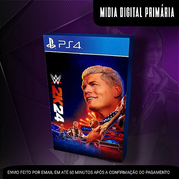 WWE 2K24 Ps4 Mídia Digital (Primária)