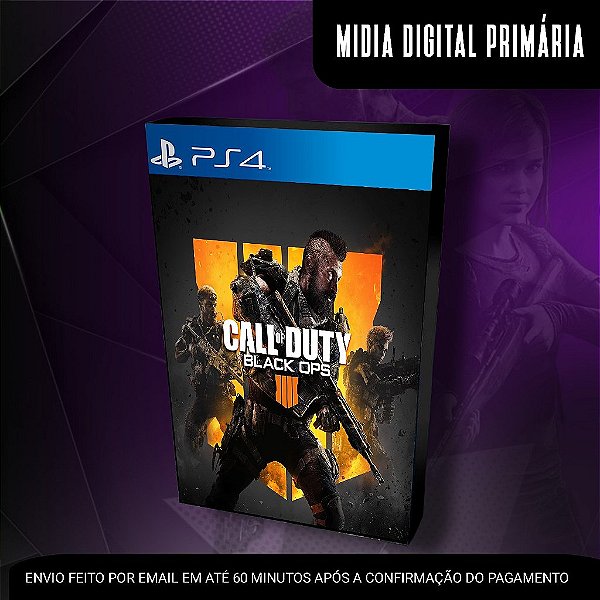Call Of Duty Black Ops 4 Ps4 Mídia Digital (Primária)