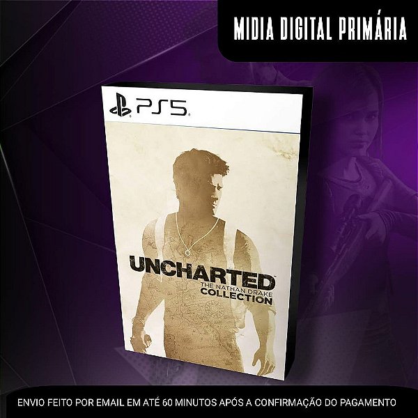 Uncharted: The Nathan Drake Collection Ps5 Mídia Digital (Primária) (Retrocompativel)