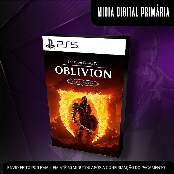 The Elder Scrolls IV: Oblivion Remastered Ps5 Mídia Digital (Primária)