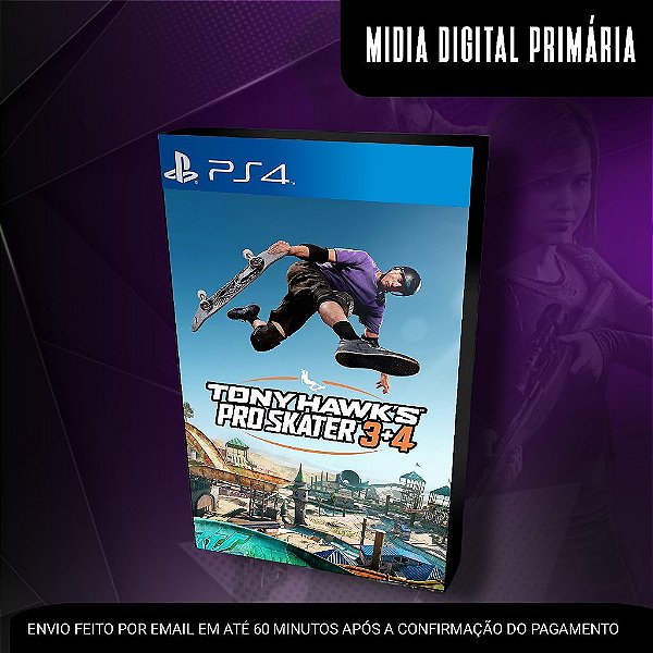Tony Hawk's™ Pro Skater™ 3 + 4 Ps4 Mídia Digital (Primária)