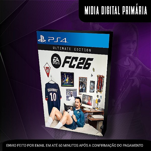 FIFA 2026 Fc 26 Ps4 Ultimate Edition - Mídia Digital (Primária)