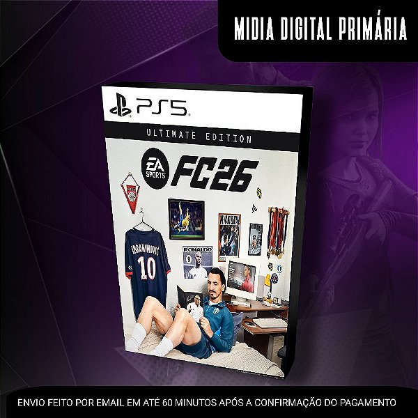 FIFA 2026 Fc 26 Ps5 Ultimate Edition - Mídia Digital (Primária)