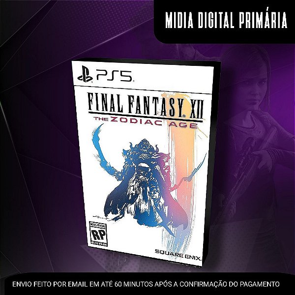 Final Fantasy XII The Zodiac Age Ps5 Mídia Digital (Primária)