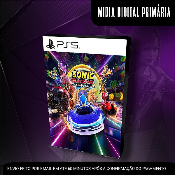 Sonic Racing: CrossWorlds Ps5 Mídia Digital (Primária)