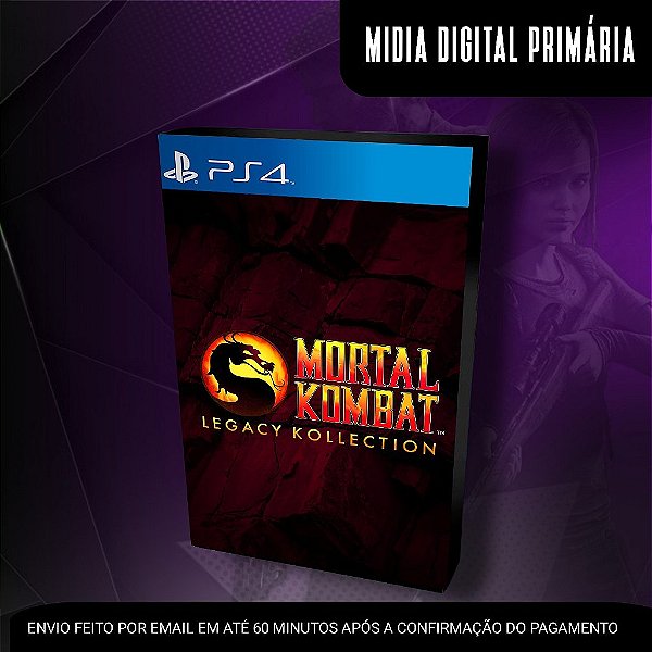 Mortal Kombat: Legacy Kollection Ps4 Mídia Digital (Primária)