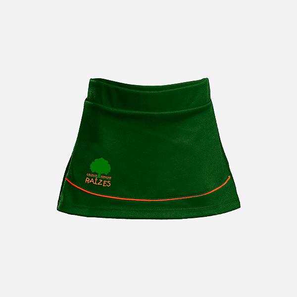 Short Saia Helanca Infantil