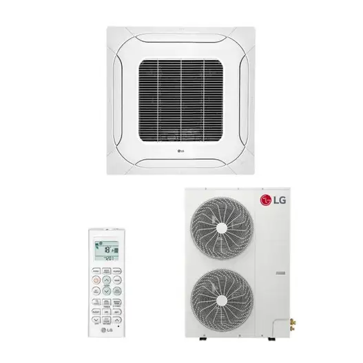 Ar Condicionado Inverter LG Cassete 4 vias 55000 Btus Frio 220V R-32 Wi-Fi ZTUQ60GMLAA.ANWZBR1 / ZTNQ60GMLAA.ANWZBR1