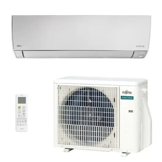 Ar Condicionado Inverter Fujitsu Airstage Premium 12000 Btus Quente e Frio 220v R-32 AOBG12KMCA/ASBG12KMBA