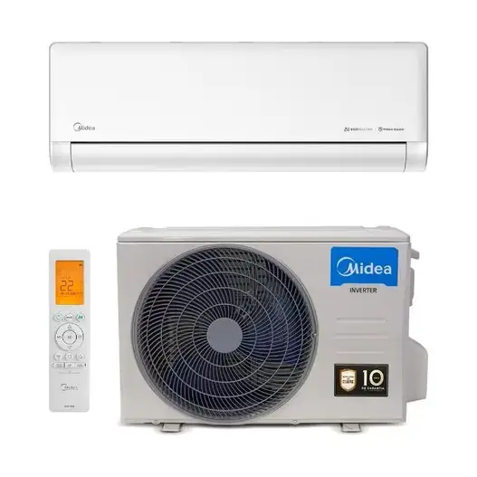 Ar condicionado Inverter Midea AI Ecomaster Wi-fi R-32 9000 Btus Frio 220v 42EZVCA09M5/38EZVCA09M5