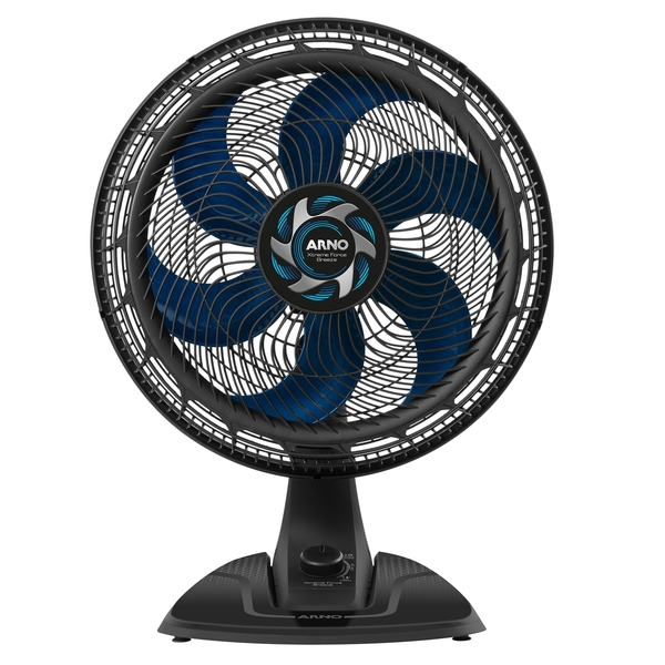 Ventilador de Mesa Arno 40cm 127V (110V) Preto e Azul VB40