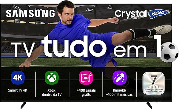 Samsung Smart TV 50" Crystal UHD 4K U8600F 2025