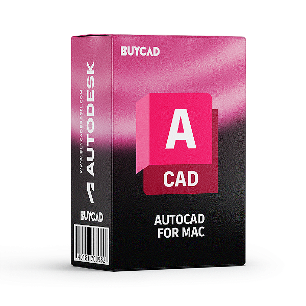 Autodesk AutoCAD para Mac Licença 24 meses