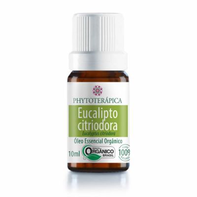 ÓLEO ES EUCALIPTO CITRIODORA ORGÂNICO - 10ML - PHYTOTERÁPICA