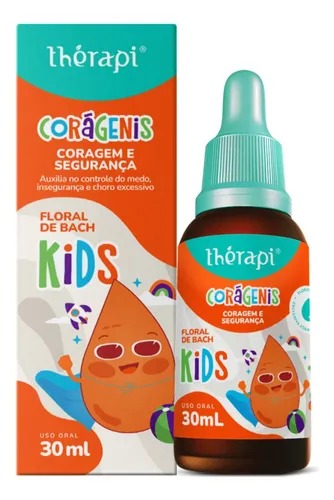 CORÁGENIS CORAGEM E SEGURANÇA - 30ML - FLORAL KIDS
