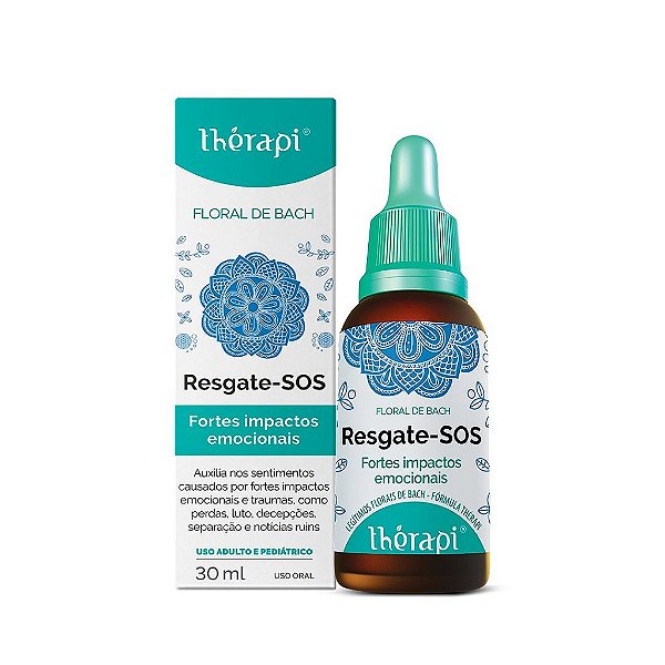 RESGATE SOS - 30ML - FLORAL THÉRAPI