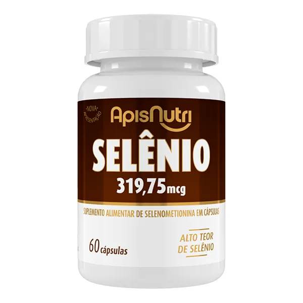 SELÊNIO - 60CP - 280MG - APISNUTRI