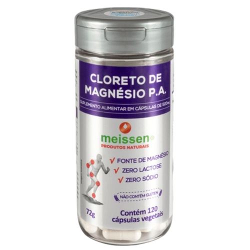 CLORETO DE MAGNÉSIO PA - 120CAP - MEISSEN