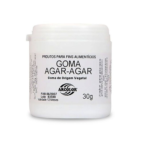 GOMA AGAR AGAR 30G - ARCOLOR