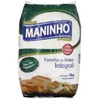 FARINHA DE ARROZ INTEGRAL MANINHO - 1KG
