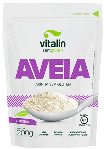FARINHA DE AVEIA SEM GLÚTEN 200G VITALIN
