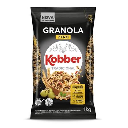 GRANOLA ZERO AÇÚCAR -1KG - KOBBER