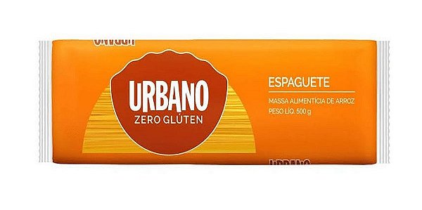 MACARRÃO ESPAGUETE  S/ GLUTEN - 500G - URBANO