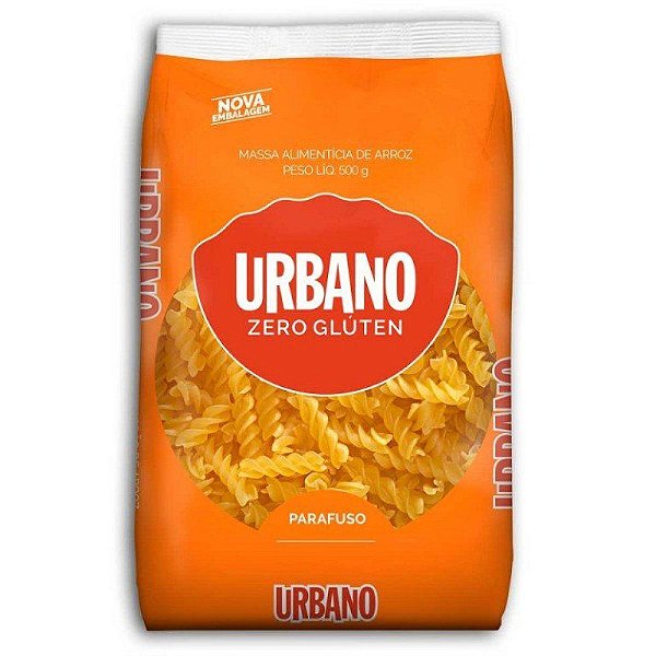 MACARRÃO DE  ARROZ PARAFUSO - 500G - URBANO