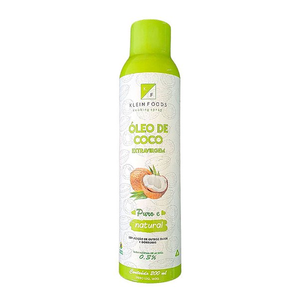 ÓLEO COCO EXTRA VIRGEM SPRAY - 200ML - KLEIN FOODS