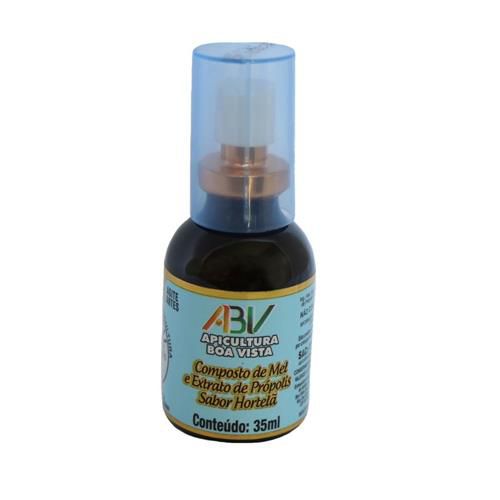 SPRAY COMPOSTO MEL PRÓPOLIS E HORTELÃ - 35ML - ABV