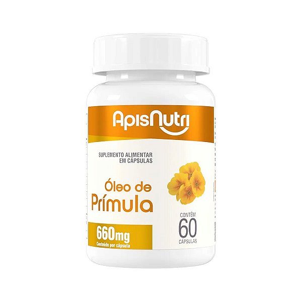 OLEO DE PRIMULA- 60CPS - 660MG - APISNUTRI