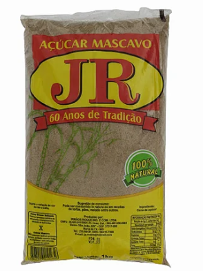 AÇUCAR MASCAVO - 1KG - JR