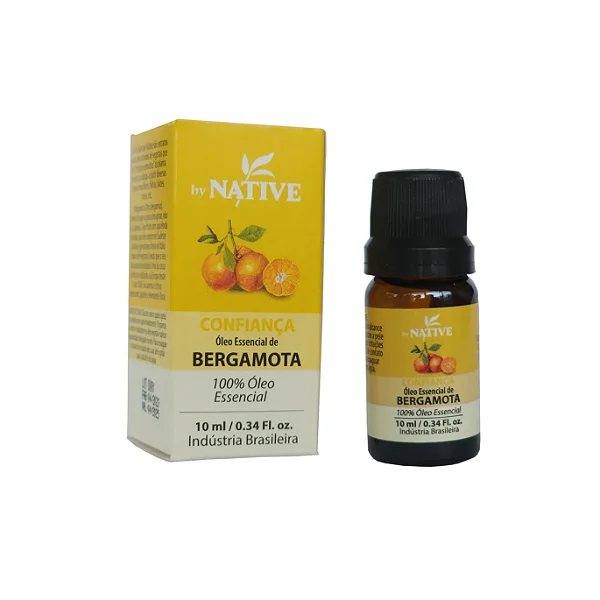 OLEO ESSENCIAL BERGAMOTA - 10ML - BY NATIVE