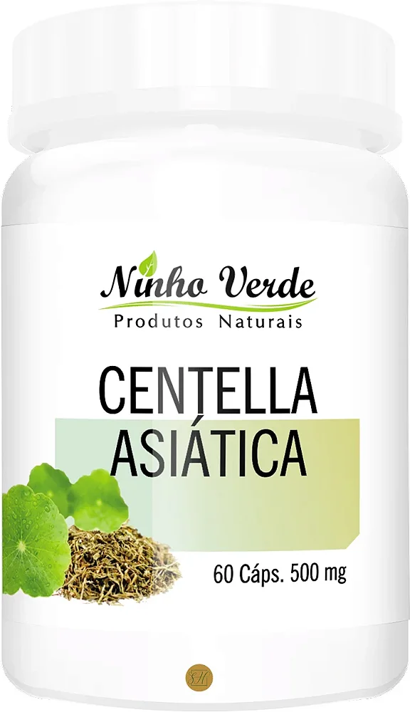 CENTELLA ASIÁTICA - 60 C. DE 500MG - NINHO VERDE
