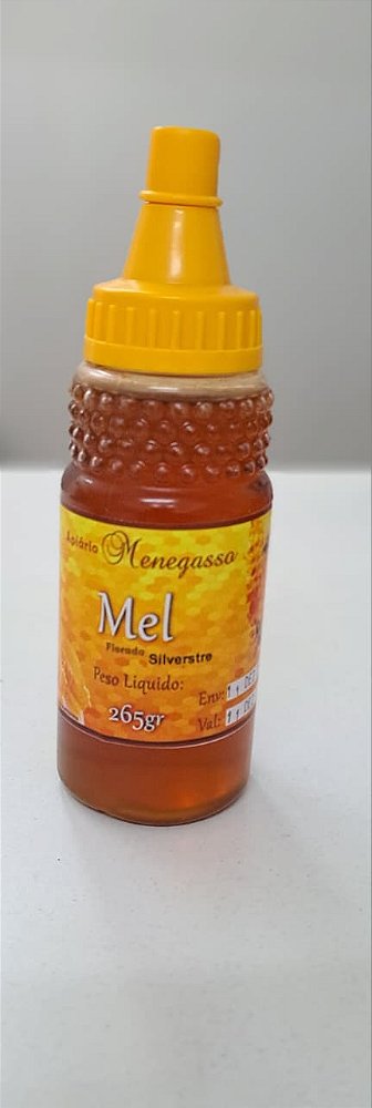 MEL BISNAGA 265G - SILVESTRE - APIARIO MENEGASSO