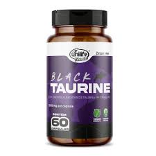 BLACK TAURINE- 60 CÁPS- 1000MG- UNILIFE