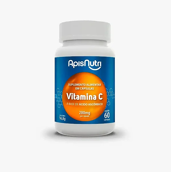 VITAMINA C - 60CAPS. 280MG - APISNUTRI